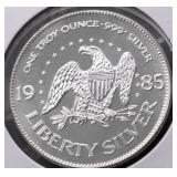 1 OZ .999 SILVER ROUND