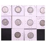 9CANADA SILVER QUARTERS/ 1 WASHINGTON
