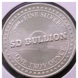 1 OZ .999 SILVER ROUND