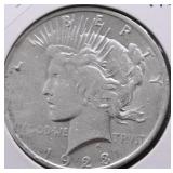 1923 PEACE DOLLAR XF