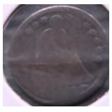 1853 HALF DIME G