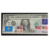 CHOICE BU FIRST DAY COVER FEDERAL RESERVE NOTE