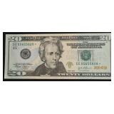GEM BU 20 $ STAR FEDERAL RESERVE NOTE