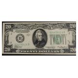 1934 20 $ FEDERAL RESERVE NOTE VF