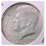 1964 CHOICE BU KENNEDY HALF DOLLAR