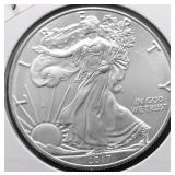 2017 SILVER EAGLE GEM