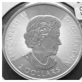 2018 CANADA POLAR BEAR 1/2 OZ .9999 SILVER