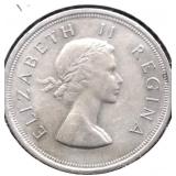 1953 S AFRICA SILVER 5 SUID BU