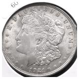 1921 MORGAN DOLLAR AU