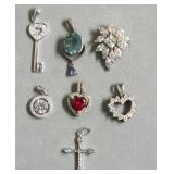STERLING SILVER PENDANTS