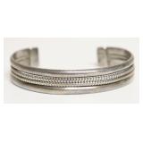 HEAVY .925 SILVER CUFF BRACELET