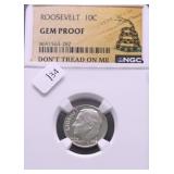 1978 S NGC GEM PROOF ROOSEVELT DIME