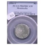 2006 S PCGS PF69DC JEFFERSON NICKEL