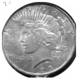 1923 CHOICE BU PEACE DOLLAR