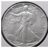 1988 SILVER EAGLE GEM