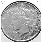 1924 PEACE DOLLAR AU