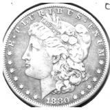 1880 O MORGAN DOLLAR VG