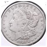 1921 S MORGAN DOLLAR XF