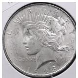 1923 PEACE DOLLAR UNC