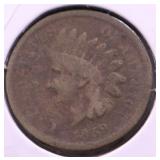 1859 INDIAN HEAD CENT VG