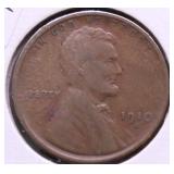 1910 S LINCOLN CENT VF