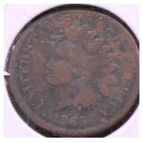 1865 INDIAN HEAD CENT G