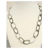 STERLING SILVER RING NECKLACE