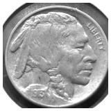 1913 TYPE 2 CHOICE BU BUFFALO NICKEL