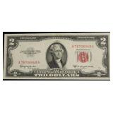 2 DOLLAR US LEGAL TENDER XF