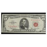 FIVE DOLLAR US LEGAL TENDER VF