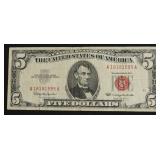FIVE DOLLAR US LEGAL TENDER VF