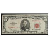 FIVE DOLLAR US LEGAL TENDER VF