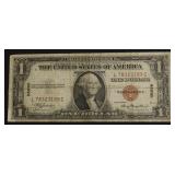 WW2 HAWAII 1 $ EMERGENCY NOTE F