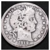 1912 BARBER QUARTER G