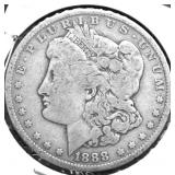 1888 MORGAN DOLLAR F