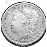 1890 O MORGAN DOLLAR XF