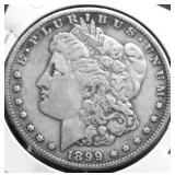 1899 O MORGAN DOLLAR VF