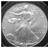 1999 SILVER EAGLE GEM
