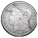 1921 MORGAN DOLLAR XF
