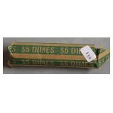 1 ROLL OF SILVER DIMES