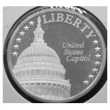 1 OZ .999 SILVER ROUND
