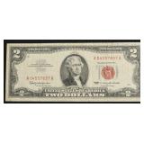 TWO DOLLAR US LEGAL TENDER VF