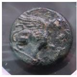 306 BC GREEK HEMIDRACHAM VF