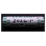 2026 P BANK ROLL 250TH ANNIVERSARY DIMES
