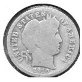 1910 BARBER DIME AG