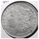 1921 MORGAN DOLLAR AU
