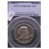 1980 S PCGS PF69DC SBA DOLLAR