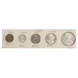 1962 PANAMA MINT SET CH BU