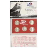 2005 SILVER PROOF QUARTER SET