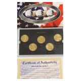 GOLD EDITION QUARTER SET